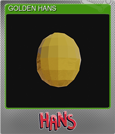 Series 1 - Card 4 of 13 - GOLDEN HANS