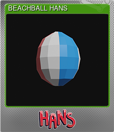 Series 1 - Card 2 of 13 - BEACHBALL HANS