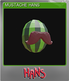 Series 1 - Card 7 of 13 - MUSTACHE HANS