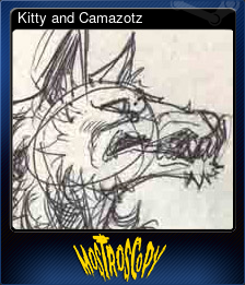 Series 1 - Card 4 of 15 - Kitty and Camazotz