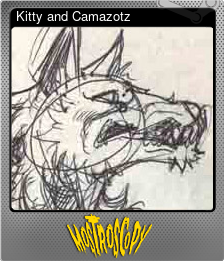 Series 1 - Card 4 of 15 - Kitty and Camazotz