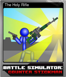 Series 1 - Card 2 of 5 - The Holy Rifle