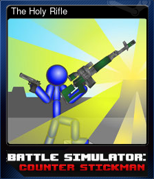Series 1 - Card 2 of 5 - The Holy Rifle