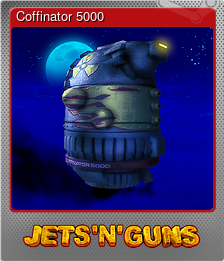 Series 1 - Card 1 of 6 - Coffinator 5000