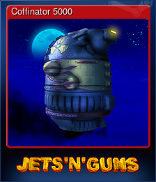 Series 1 - Card 1 of 6 - Coffinator 5000