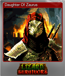 Series 1 - Card 6 of 12 - Daughter Of Zaurus