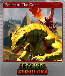 Series 1 - Card 1 of 12 - Rottentail The Green