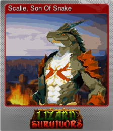 Series 1 - Card 3 of 12 - Scalie, Son Of Snake