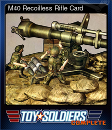 Series 1 - Card 5 of 12 - M40 Recoilless Rifle Card