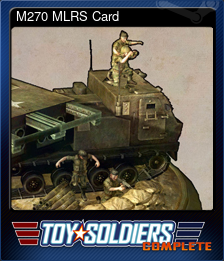 Series 1 - Card 8 of 12 - M270 MLRS Card