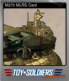 Series 1 - Card 8 of 12 - M270 MLRS Card