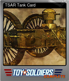 Series 1 - Card 7 of 12 - TSAR Tank Card