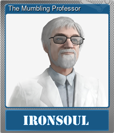 Series 1 - Card 2 of 5 - The Mumbling Professor