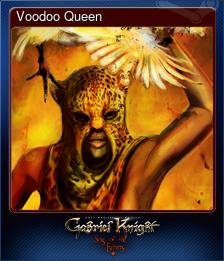 Series 1 - Card 1 of 8 - Voodoo Queen