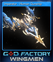 Series 1 - Card 1 of 7 - Imperator - Human Gunship