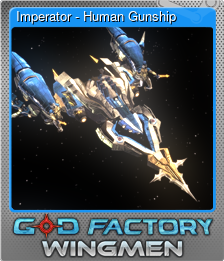 Series 1 - Card 1 of 7 - Imperator - Human Gunship