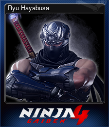 Series 1 - Card 3 of 8 - Ryu Hayabusa