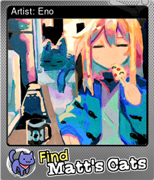 Series 1 - Card 8 of 12 - Artist: Eno