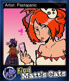 Series 1 - Card 3 of 12 - Artist: Pastapanic