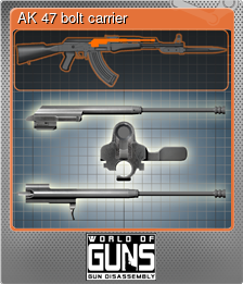 Series 1 - Card 8 of 14 - AK 47 bolt carrier
