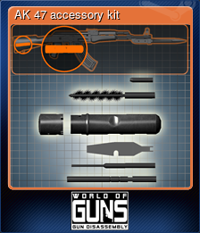 Series 1 - Card 10 of 14 - AK 47 accessory kit