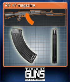 Series 1 - Card 3 of 14 - AK 47 magazine
