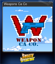 Series 1 - Card 1 of 6 - Weapons Ca Co