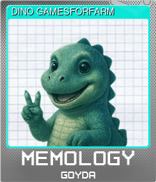 Series 1 - Card 4 of 5 - DINO GAMESFORFARM