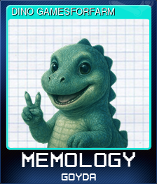 Series 1 - Card 4 of 5 - DINO GAMESFORFARM