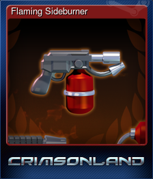 Series 1 - Card 7 of 7 - Flaming Sideburner