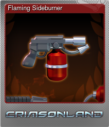 Series 1 - Card 7 of 7 - Flaming Sideburner