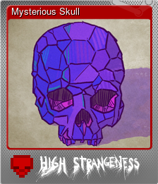 Series 1 - Card 3 of 6 - Mysterious Skull