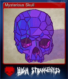 Series 1 - Card 3 of 6 - Mysterious Skull