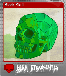 Series 1 - Card 1 of 6 - Block Skull