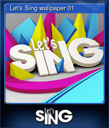 Series 1 - Card 2 of 5 - Let's Sing wallpaper 01
