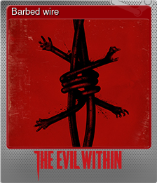 Series 1 - Card 2 of 8 - Barbed wire