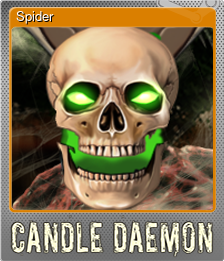 Series 1 - Card 4 of 6 - Spider