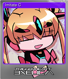 Series 1 - Card 9 of 9 - Imitate C