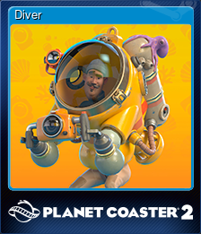 Series 1 - Card 4 of 9 - Diver
