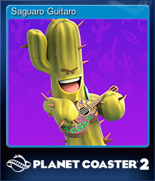 Series 1 - Card 8 of 9 - Saguaro Guitaro