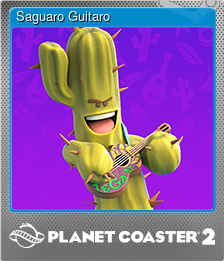 Series 1 - Card 8 of 9 - Saguaro Guitaro