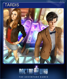 Series 1 - Card 3 of 9 - TARDIS