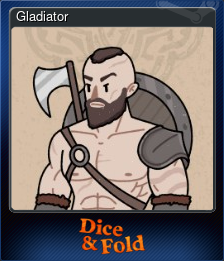 Series 1 - Card 6 of 15 - Gladiator