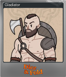 Series 1 - Card 6 of 15 - Gladiator