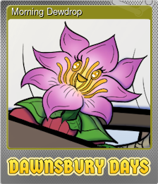Series 1 - Card 1 of 5 - Morning Dewdrop