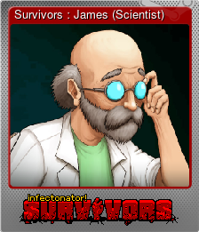 Series 1 - Card 4 of 6 - Survivors : James (Scientist)