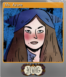 Series 1 - Card 4 of 6 - Ms. Azure