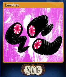 Series 1 - Card 5 of 6 - Leeches