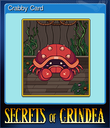 Series 1 - Card 2 of 10 - Crabby Card