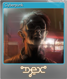 Series 1 - Card 1 of 6 - Cyberpunk